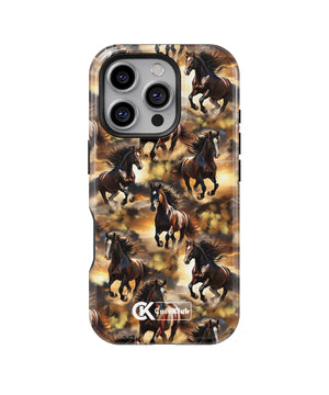 Chevaux Bruns