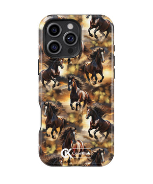 Chevaux Bruns