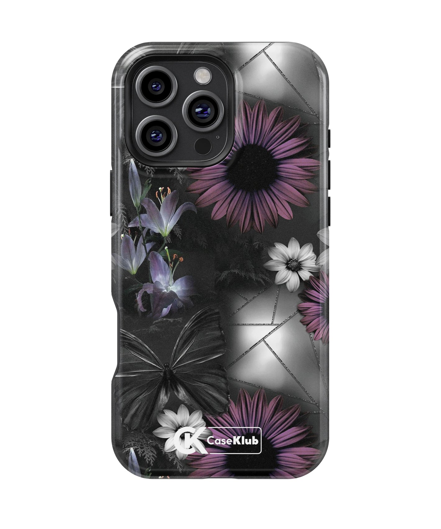 Purple Black Butterfly